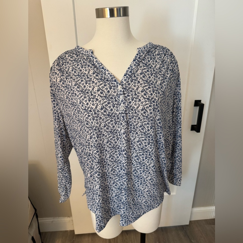 H&M Floral Henley